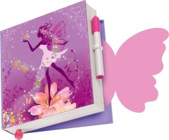 Фея - Бабочка, вылетающая из книги (розовая) - Фото 2