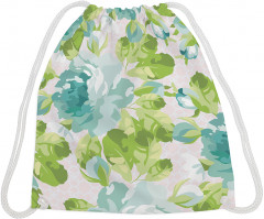 Сумка-мешок для обуви и вещей «Голубые пионы» - Фото 1