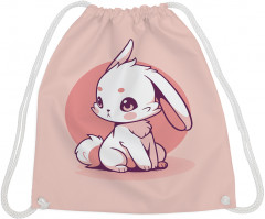 Сумка-мешок для обуви и вещей «Зайка в ожидание» - Фото 1