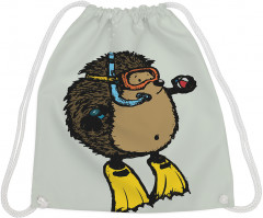 Сумка-мешок для обуви и вещей «Колючий ныряльщик» - Фото 1