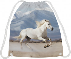 Сумка-мешок для обуви и вещей «Лошадь в горах» - Фото 1