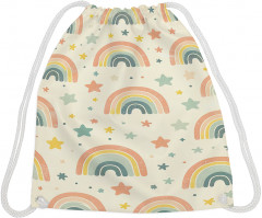 Сумка-мешок для обуви и вещей «Милая радуга» - Фото 1