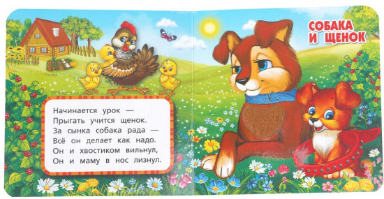 Книжка с тактильными элементами «В. А. Степанов. Мамы и малыши»