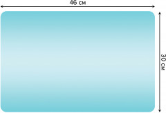 Комплект плейсматов «Бирюзовый переход» - Фото 1