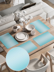 Комплект плейсматов «Бирюзовый переход» - Фото 2