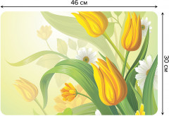 Комплект плейсматов «Весенние тюльпаны» - Фото 1