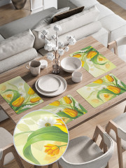 Комплект плейсматов «Весенние тюльпаны» - Фото 2