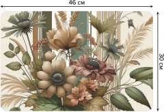 Комплект плейсматов «Луговой букет» - Фото 1