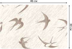 Комплект плейсматов «Парящие ласточки» - Фото 1