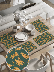 Комплект плейсматов «Стая леопардов» - Фото 2