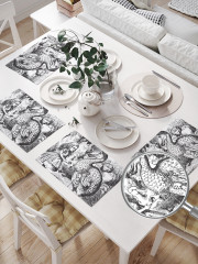 Комплект плейсматов «Алиса в стране чудес» - Фото 1