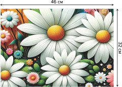 Комплект плейсматов «Дачные ромашки» - Фото 2