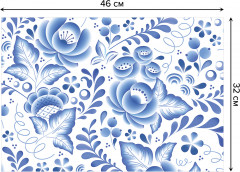 Комплект плейсматов «Керамическая гжель» - Фото 2