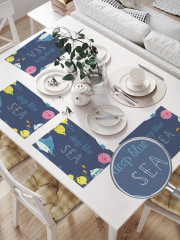 Комплект плейсматов «Морские глубины» - Фото 1