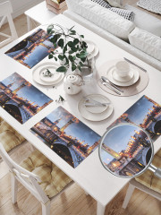 Комплект плейсматов «Мост Александра III в Париже» - Фото 1