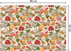 Комплект плейсматов «Новогодние цветы» - Фото 2