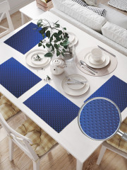 Комплект плейсматов «Объемный горох» - Фото 1