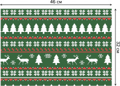 Комплект плейсматов «Олени в лесу» - Фото 2