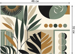 Комплект плейсматов «Пастельная абстракция» - Фото 2