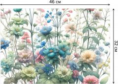 Комплект плейсматов «Полевые цветы» - Фото 2