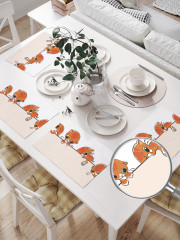 Комплект плейсматов «Приключения котиков» - Фото 1