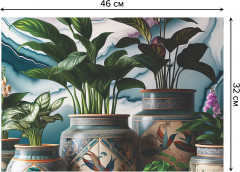 Комплект плейсматов «Растения в интерьере» - Фото 2