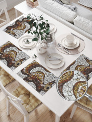 Комплект плейсматов «Рисунок белки» - Фото 1