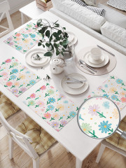 Комплект плейсматов «Цветные ромашки» - Фото 1