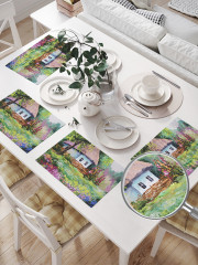 Комплект плейсматов «Цветочная деревня» - Фото 1