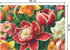 Комплект плейсматов «Цветочный букет» - Фото 2