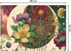 Комплект плейсматов «Цветочный танец» - Фото 2