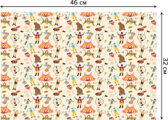 Комплект плейсматов «Цирковой шатер» - Фото 2