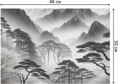 Комплект плейсматов «Японский туман» - Фото 2