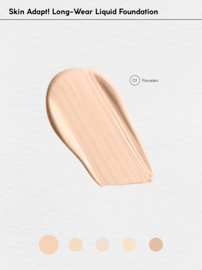 Тональная основа «Long-Wear Liquid Foundation», оттенок  01 Porcelain
