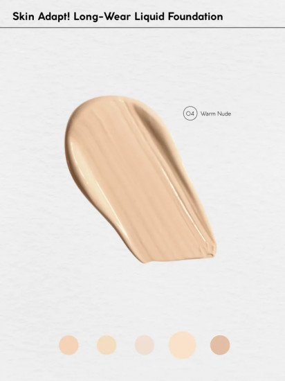 Тональная основа «Long-Wear Liquid Foundation», оттенок 04 Warm Nude