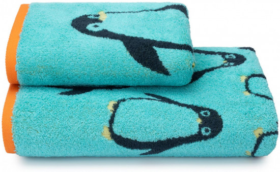 Полотенце махровое пестротканое «Cute Penguins»