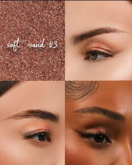 Тени для век, оттенок 03 Soft Sand
