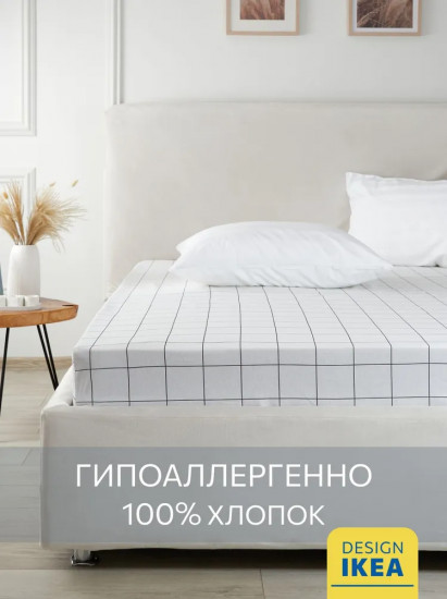 Простыня на резинке «Vitklover»