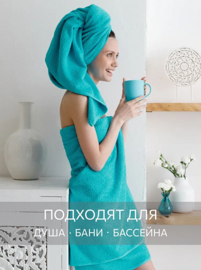Комплект полотенец махровых