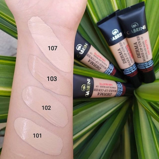 Тональный крем для лица «Derma Make-Up Cover 24h Matte», оттенок 107