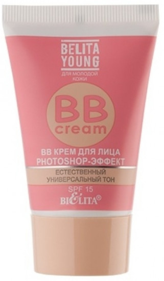 BB-крем для лица SPF15 «Photoshop-эффект», оттенок универсальный