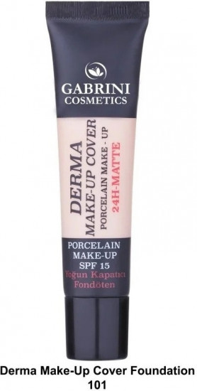 Тональный крем для лица «Derma Make-Up Cover 24h Matte», оттенок 101