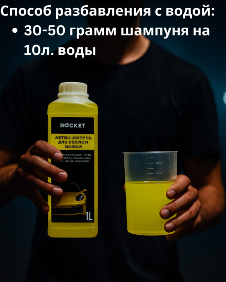 Автошампунь концентрированный для ручной мойки