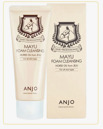 Пенка для умывания с лошадиным жиром «Mayu Horse Oil Foam Cleansing»