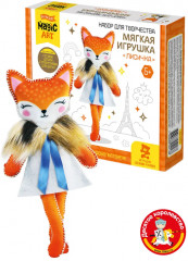 Набор для изготовления игрушки из фетра «Лисичка» - Фото 4