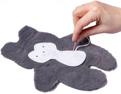 Игрушка из фетра и меха «Котик» - Фото 12