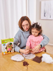 Игрушка из фетра и меха «Ёжик» - Фото 16