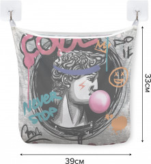 Сетка для игрушек в ванную «Граффити Давид» - Фото 2