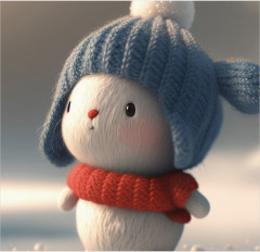 Сетка для игрушек в ванную «Милый зайка» - Фото 1