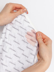 Сетка для игрушек в ванную «Полоски с сердечками» - Фото 3